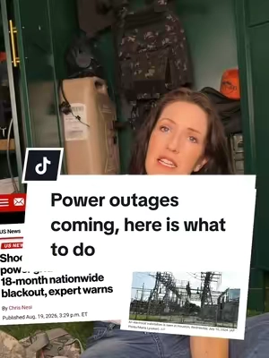 how to survive if the grid goes down. 