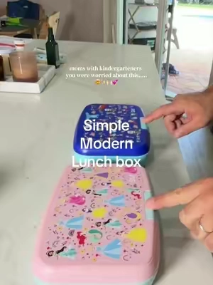 💥your baby in Kinder couldn’t open their lunch 😢 bc little fingers NEED their own lunch boxes! #simplemodern #kidslunchbox #bentobox #backtoschoolshopping 