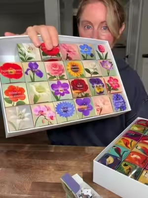 So fun! Advent calendar for adults & teens! #puzzles #puzzletok #giftforher #adventcalendar #screenfreeactivities 