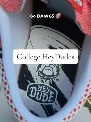 🏈grab your team before they are gone🥰New College HeyDudes @HeyDude #heydudeshoes #football #CollegeFootball #rushready #TikTokshopbacktoschool 
