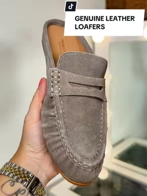 Genuine Leather Loafers #loafers #TikTokshopbacktoschool @Project Cloud t