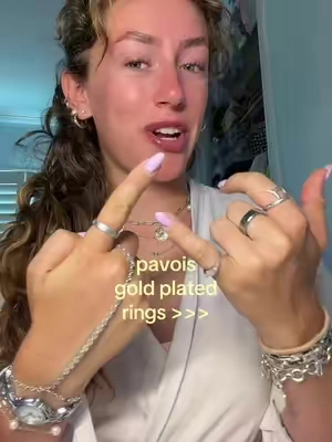 i’m obsessed w this brand for water proof jewelry @PAVOI #pavoi #silver 