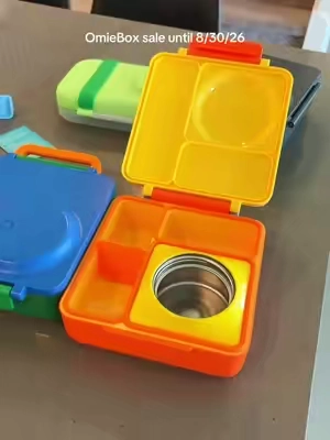 My 2nd grader uses this but def great for younger kids! #omiebox #kidslunchbox #kidslunch #TikTokshopbacktoschool #omie 