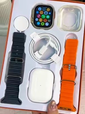 Smartwatch + earbuds + accessories in one bundle#tiktokshop #TikTokshopbacktoschool #fyp #smartwatch #earbudswireless
