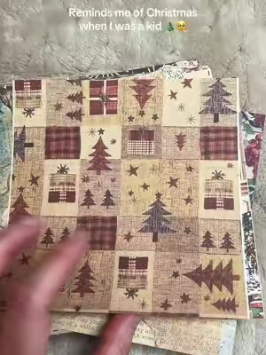 So much nostalgia 🥹 #christmaspaper #paper #scrapbooking #scrapbookingpaper @NoteNook INC 