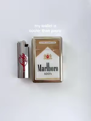 new fav ⭐️ #wallet #cardholder #cigcase #vintage 