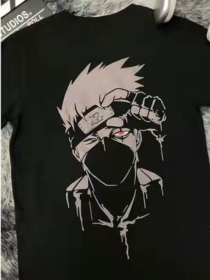 Naruto Kakashi Street style tee🥷 #kakashi #sohochic #rushready #TikTokshopbacktoschool #weeklydeals 