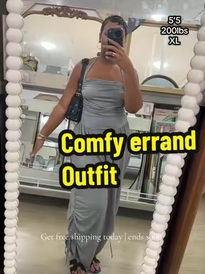 Tryna be quiet on the creek 😂 #tiktokshopcreatorpicks #comfyoutfit #easyoutfits #momoutfits #midsizefashion 