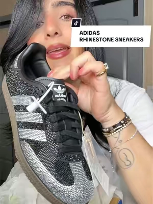 Adidas Samba Rhinestone Sneakers #sneakers #adidas #TikTokshopbacktoschool 