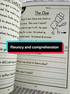 Fluency and comprehension for young readers needing extra support. #TikTokshopbacktoschool #readingfluency #readingcomprehension 