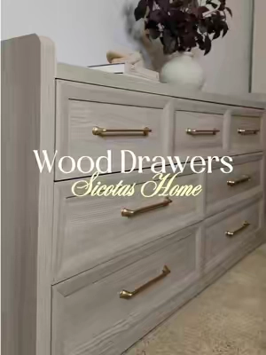 Gavetero de madera amplio @SICOTAS #dresserorganization #drawerdresser #sicotas #mueblesdemadera 