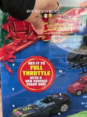 This is how you win christmas 🏎️🎄🎅🏻🥹✨ #adventcalendar #kidsadventcalendar #christmas 