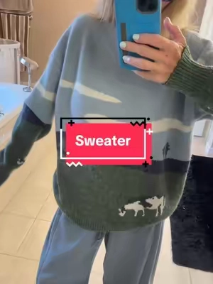 #sweaterweather #oversizesweater #TikTokshopbacktoschool #tiktokshoplabordaysale #tiktokshopsummersale 