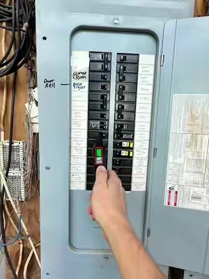 Quit wasting your time running up and down the stairs trying to figure out what breaker you need to flip. This circuit breaker finder tool makes it easy to find that breaker the first time without all the hassle. #CircuitTester #CircuitBreakerFinder #Handyman #ElectricalTools #CircuitBreaker 