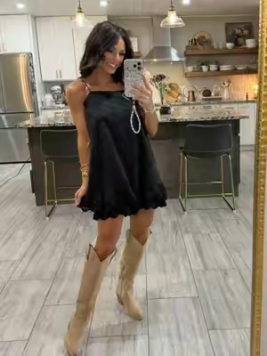 @TanmingFashion Perfect dress for concerts, family pics or date night! 