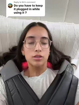 Replying to @MJ BEST PURCHASE EVER!! Get the wireless one!! #neckmassager #backmassager #painrelief #massager #massage