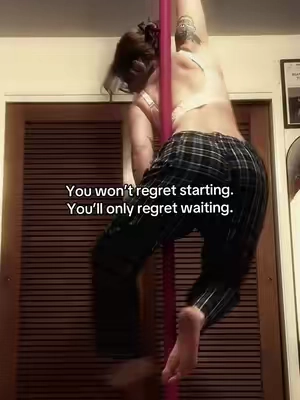The best starter pole with powder grip is linked above ⬆️ #poletok #TikTokShopFinds #poledance #feminineenergy #tiktokmademebuyit 