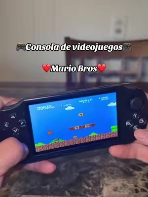 Consola de videojuegos 🎮 3,000 juegos instalados 👌 no necesitas internet, perfecta para disfrutar de tu tiempo libre 🥰🎮#retrogaming #videojuegos #consolegaming #videogames #mariobros 