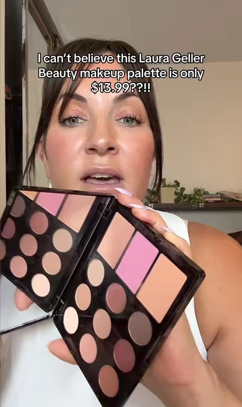 This is a limited time sale price of 13.99 and it can end at any time, so hop on it quickly! Price is subject to change 8/21/26. @Laura Geller Beauty #laurageller #lauragellerbeauty #makeupover40 #makeupover50 #matureskinmakeup 