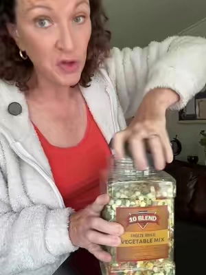 Fresh vegetables may go bad, but freeze dried lasts and lasts right on your pantry shelf. Versatile in so many dishes from soups, stews, casserole slow cooker meals, noodle and rice dishes, and many more! #driedfood #prepper #homecooking #TikTokShopCreatorPicks #TikTokshopbacktoschool 