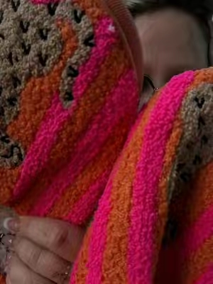 Apparently dopamine dressing applies to your feet too 😭💖🧡 the colors + the fuzzy little details?! I’m obsessed. #DopamineDressing #DopamineFashion #CozySlippers #ColorfulFashion #CozyFinds 