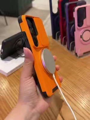 Shockproof Magnetic Case with Slide Camera Lens Protector For SamsungGalaxyS26S25S24S23S2 2S21UltraPlusRotatingRingHolder.#samsunggalaxyphonecase#CaseMagneticoGalaxyProteccionCompleta #Accesorios