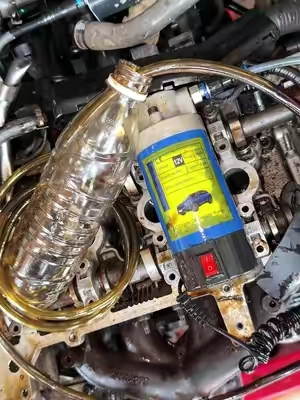 Why crawl under a car when a hose does the job? 🧐GJANSH 12V Self-Priming Electric Oil Extractor Pump Unit #tiktokshoop #tiktok #dealsforyoudays#Summervibes#oilchange 