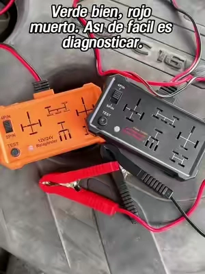 Verde bien, rojo muerto. Así de fácil es diagnosticar.#tiktokmademebuyit #cartiktok #savemoneytips #car #TikTokshopbacktoschool 