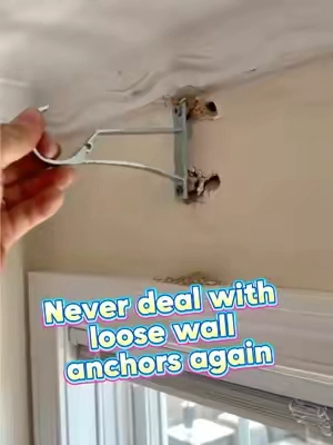 Stop trusting cheap plastic anchors with your walls.#drywall #fyp #DIY #anchor #tiktokshop 