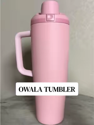 Meet rose quartz. Photo listing actually shows 'peach of mind' but this is the real rose quartz and she's a beauty  #owala #owalatumbler #owalafreesip #tiktoshopbacktoschool #owalawaterbottle @Owala 