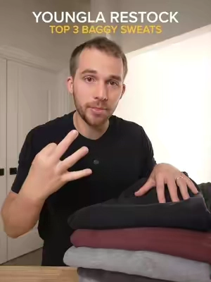 Best YoungLA Baggy Sweats #youngla #Fitness #tiktokshopcreatorpicks 