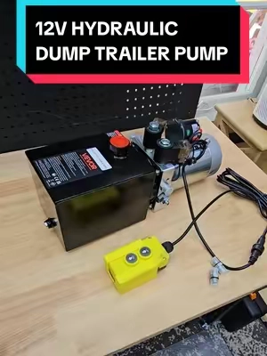 VEVOR 12V 4 QT HYDRAULIC POWER UNIT, DOUBKE ACTUNG DUMP TRAILER PUMP, 3200 PSI, 0.91 GPM FLOW RATE, METAL RESERVOIR, FOR DUMP TRAILER OR CAR LIFT. #hydraulicpump #vevor  #hydraulicpumps #tiktokshopcreatorpicks #TikTokshopbacktoschool 