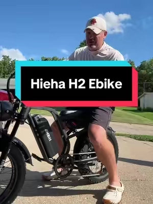 Hieha H2 ebike is back in stock! #ebike #bike #TikTokshopbacktoschool #TikTokShopCreatorPicks #bikelife 