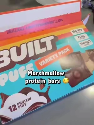 Built puff protein variety box now with peanut butter cup bars!! #TikTokshopbacktoschool 