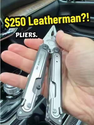 The leatherman ARC is the ultimate everyday carry multitool! Made me essay with a 25 year warranty, this has a single-handed opening pliers, and every tool can be opened with the Leatherman folded. It has a magnet cut blade with free lifetime, sharpening, and a hammer and scissors, which are too my favorite handyman tools. Perfect pocket knife for big jobs, camping, and every day carry. #leathermanarc #leatherman #multitool #TikTokshopbacktoschool #magnacut @Leatherman Tools 