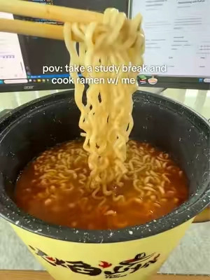 Take a study break and make ramen at your desk 🍜🔥 #hotpot #ramen #collegehacks #TikTokshopbacktoschool #movingday @Yami. Best of Asia 