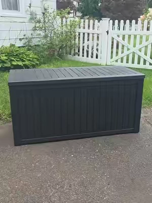 200/320 Gallon Outdoor Storage Box. #outdoorstoragebox #storagebox #outdoorstorage #storage #kidstoys @BIFANUO 