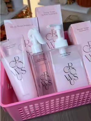 Glassy Hair Routine Set #koreanhaircare #glasshair #damagedhair #TikTokshopbacktoschool #tiktokshopcreatorpicks 