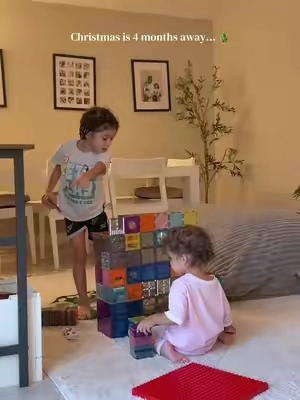 These get played with every single day  🙃 ##magnetictiles##magneticblocks##kidstoys##giftforkids ##kidstoygiftideas