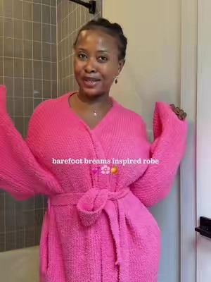 this robe feels sooo soft and cooling🌷🥳🌸☺️🫧 #robe 