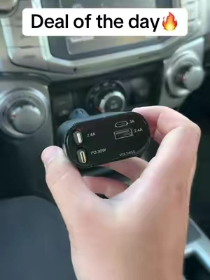 no way it’s this CHEAP right now😳 #carphonecharger #Tech #car 