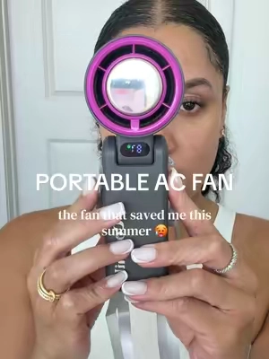 What I needed this summer ! 🥵 #portablefan #handheldfan 