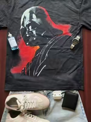 come to the dark side #fyp #outfit #fashion #starwars #shirt 