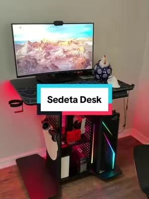 Perfect ✨ @SEDETA #standingdesk #sedeta #smallspaceliving #deskwithwheels 