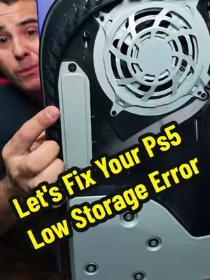 Let's Fix Your Ps5 Low Storage Error!

#ps5 #upgrade #storage #backtoschool #TikTokshopbacktoschool 