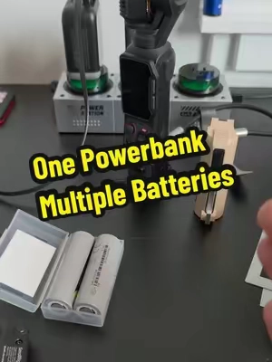 Replying to @txjeeperOne powerbank multiple batteries! #powerbank #travelcharger #portablecharger #cameraaccessories #tiktokshopcreatorpicks @SmallRig 