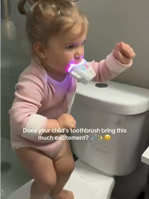 Brushing teeth has never been this fun 🪥✨ The Autobru​​sh Sonic Pro Kids makes our routine so much easier — and she actually gets excited to brush! 💜 #Autobrush #KidsToothbrush #KidsDentalCare #MomFinds #TikTokMadeMeBuyIt