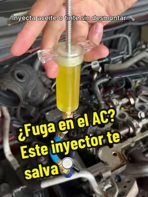 top Guessing—Inject It Right! ❄️🛠️ Make AC oil and dye service faster with this hand-push injector. Quick-connect, 30ml capacity, and built for automotive A/C work. One compact tool that belongs in every mechanic’s toolbox. 🔧🚗 #ACRepair #ACTools #AutomotiveTools #HVACRepair #CarAC