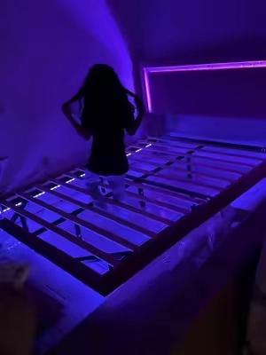Todo quedamos enamorados de la nueva cama de la prin😍 #room #cama #girl @TryLazy Design 