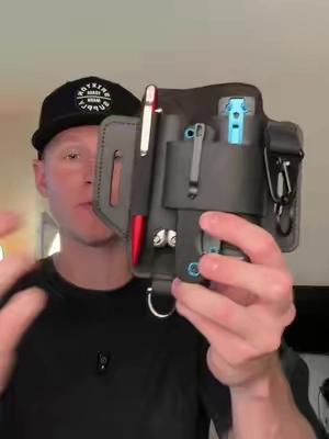 Multi tool waist carry sheath. #edc #flashlight #multitool #pocketknife #TikTokshopbacktoschool 